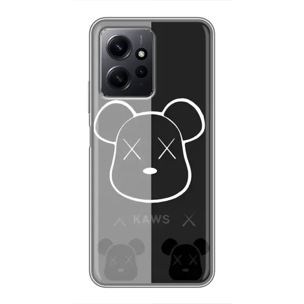 Чохол з принтом «БеарБрік очі» для Xiaomi Redmi Note 12