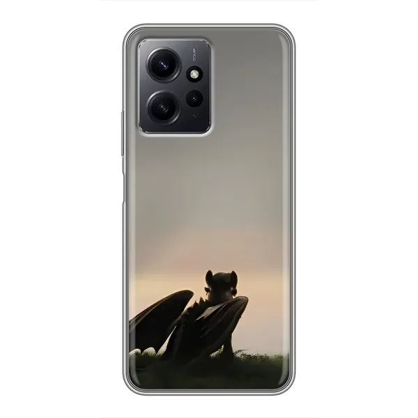 Чехол с принтом «Беззубик» для Xiaomi Redmi Note 12 Чехол с принтом «Беззубик» для Xiaomi Redmi Note 12