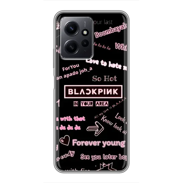 Чохол з принтом «BLACKPINK» для Xiaomi Redmi Note 12