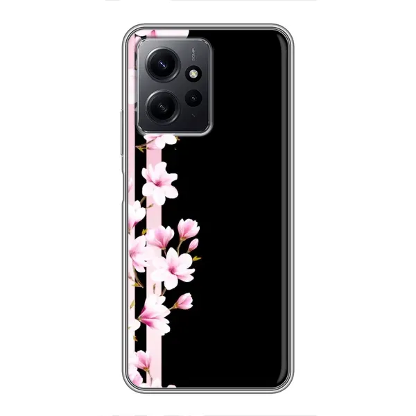 Чохол з принтом «Квіточки» для Xiaomi Redmi Note 12