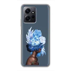Чехлы (ART) Цветы на Xiaomi Redmi Note 12 (VPrint) (Цветы на голове)
