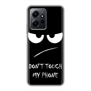 Чохол з принтом «Dont Touch» для Xiaomi Redmi Note 12