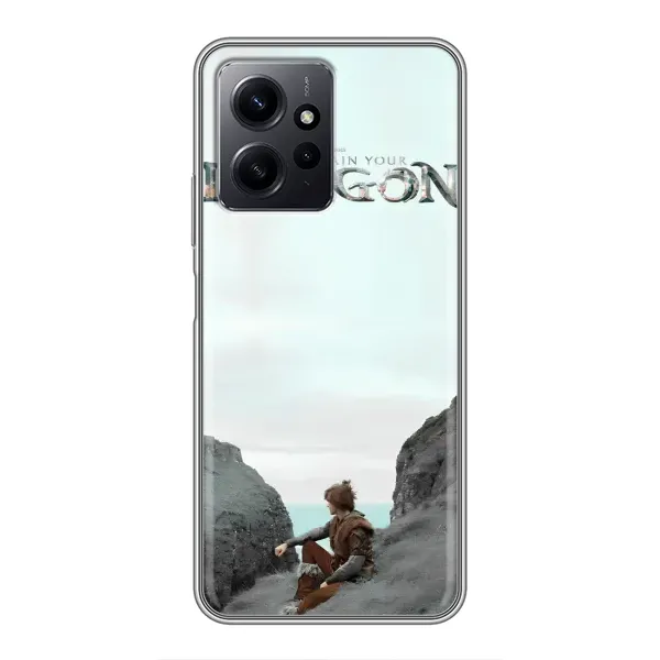Чехол с принтом «Дракон лого» для Xiaomi Redmi Note 12 Чехол с принтом «Дракон лого» для Xiaomi Redmi Note 12