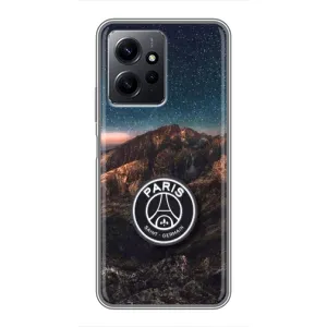 Чохли PSG для Xiaomi Redmi Note 12 (AlphaPrint) (ФК ПСЖ)