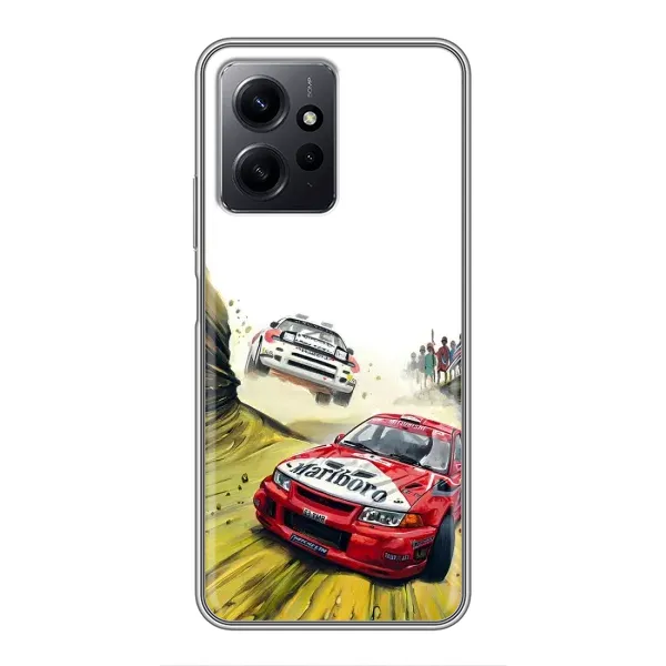 Чохол з принтом «Гоночні Тачки» для Xiaomi Redmi Note 12