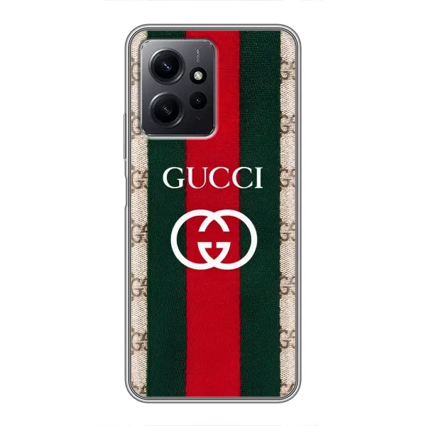 Чехол с принтом «Gucci дизайн» для Xiaomi Redmi Note 12
