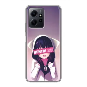 Чехол с принтом «Hentai chan» для Xiaomi Redmi Note 12