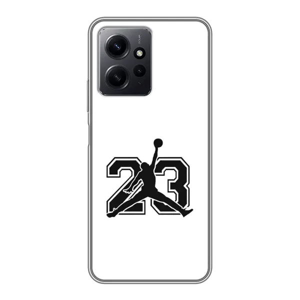 Чохол з принтом «Jordan 23» для Xiaomi Redmi Note 12