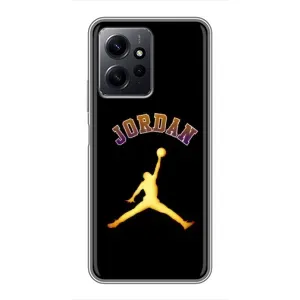 Чехлы для Xiaomi Redmi Note 12 - с картинкой JORDAN (AlphaPrint) (Jordan Gold)