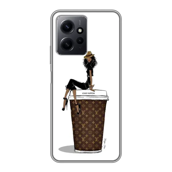 Чехол с принтом «кофе LOUIS VUITTON» для Xiaomi Redmi Note 12