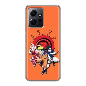 Чехол с принтом «команда Наруто» для Xiaomi Redmi Note 12
