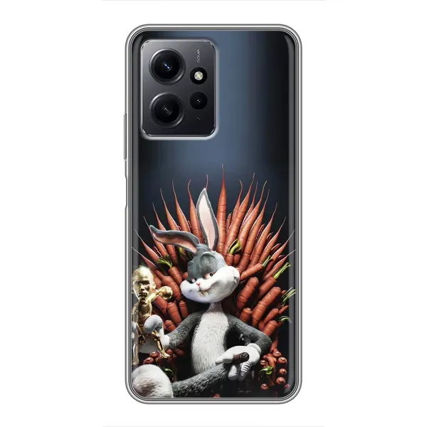 Чехол с принтом «Король Кролик» для Xiaomi Redmi Note 12