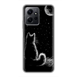 Чохол з принтом для Xiaomi Redmi Note 12 (AlphaPrint) Модні коти