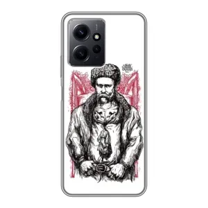 Чохли для Xiaomi Redmi Note 12 с принтом Тараса Шевченко (AlphaPrint) (Козак Шевченко)