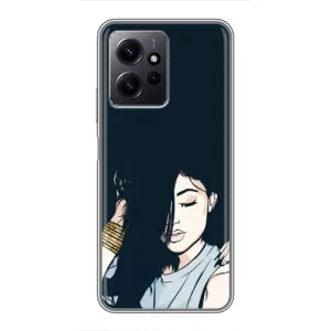 Чохол з принтом «Гарна дівчина» для Xiaomi Redmi Note 12