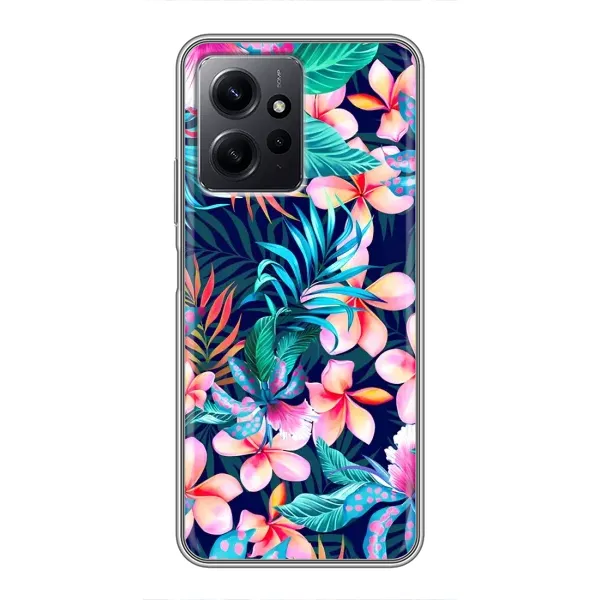 Чохол з принтом «Мальовничі квіти» для Xiaomi Redmi Note 12