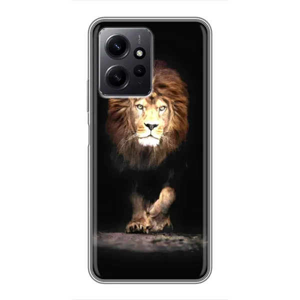 Чехол с принтом «Лев» для Xiaomi Redmi Note 12