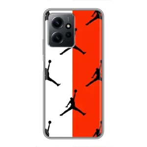Чехлы для Xiaomi Redmi Note 12 - с картинкой JORDAN (AlphaPrint) (Лого Джордан)