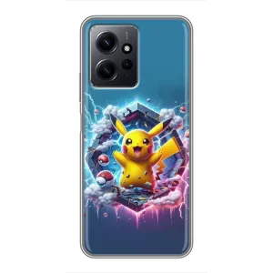 Чохол з принтом «Лого Пікачу» для Xiaomi Redmi Note 12