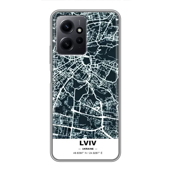 Чохол з принтом «Львів» для Xiaomi Redmi Note 12