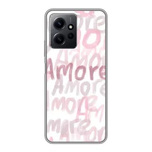 Чохол з принтом «Аморе любов» для Xiaomi Redmi Note 12