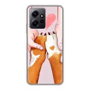 Чехол с принтом «Любовь к собакам» для Xiaomi Redmi Note 12