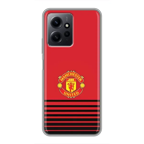 Чохол з принтом «manchester united» для Xiaomi Redmi Note 12