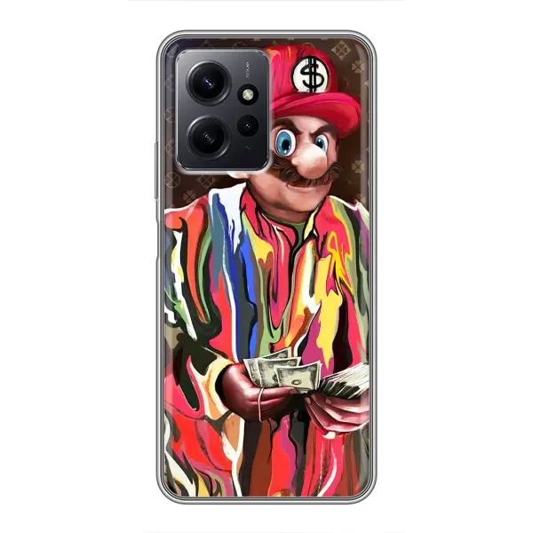 Чохол з принтом «Mario LV» для Xiaomi Redmi Note 12