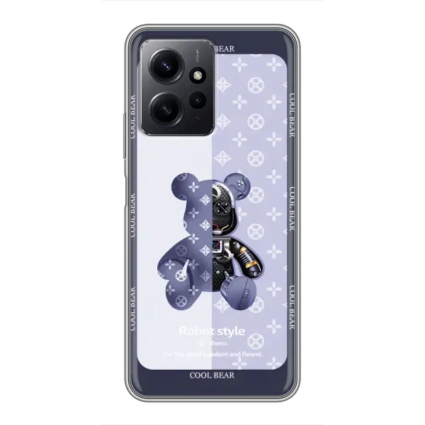 Чохол з принтом «Медведик LV» для Xiaomi Redmi Note 12 Чохол з принтом «Медведик LV» для Xiaomi Redmi Note 12