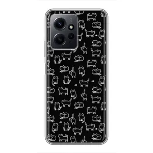 Чохол з принтом «Маленькі котики» для Xiaomi Redmi Note 12