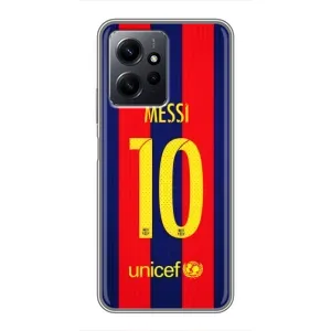 Чохли Мессі для Xiaomi Redmi Note 12 (AlphaPrint) (Messi Barca 10)