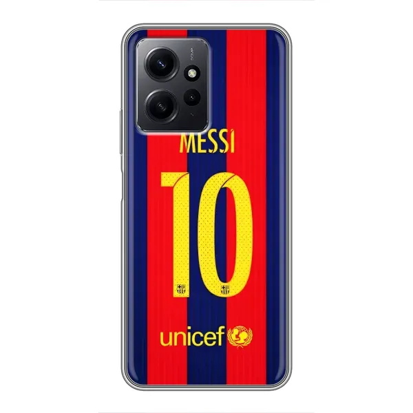 Чохол з принтом «Messi Barca 10» для Xiaomi Redmi Note 12