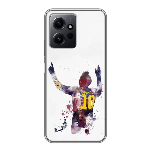 Чохол з принтом «Messi Barca» для Xiaomi Redmi Note 12