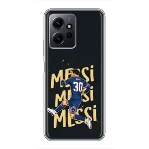 Чохли для Xiaomi Redmi Note 12 (Leo чемпіон) (AlphaPrint) (Messi ПСЖ)