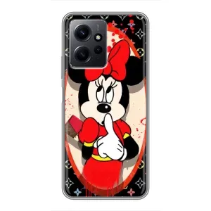 Чехол Disney Mouse Xiaomi Redmi Note 12 (PREMIUMPrint) (Минни Маус ЛВ)