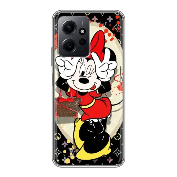 Чехол с принтом «Минни peace» для Xiaomi Redmi Note 12 Чехол с принтом «Минни peace» для Xiaomi Redmi Note 12