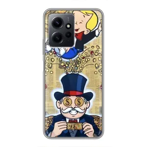 Чехол с принтом «Монополия Мен» для Xiaomi Redmi Note 12