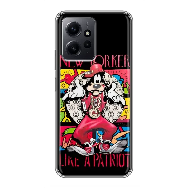 Чехол с принтом «Мультяшный Волк» для Xiaomi Redmi Note 12