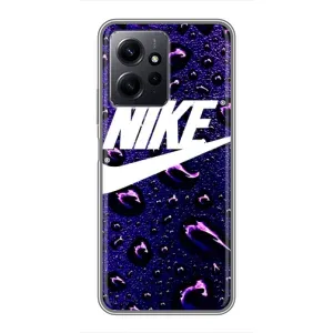 Чехол для Xiaomi Redmi Note 12 - с принтом Найк (AlphaPrint) (Найк принт)