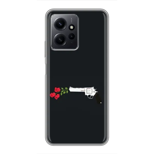 Чехол с принтом «Неожиданные цветы» для Xiaomi Redmi Note 12