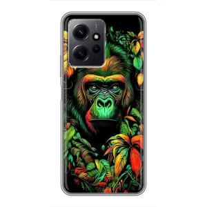 Чехол с принтом «Обезьяна в тропиках» для Xiaomi Redmi Note 12