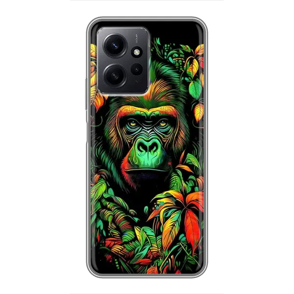 Чехол с принтом «Обезьяна в тропиках» для Xiaomi Redmi Note 12 Чехол с принтом «Обезьяна в тропиках» для Xiaomi Redmi Note 12