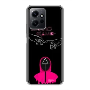 Чохол Гра в кальмара для Xiaomi Redmi Note 12 (Мінімалізм Гра кальмара)