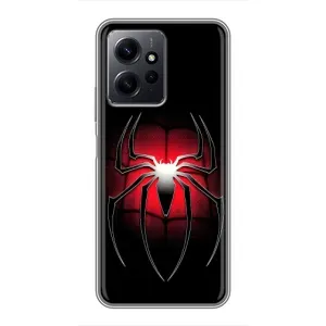Чохол з людиною павуком для Xiaomi Redmi Note 12 - (AlphaPrint)