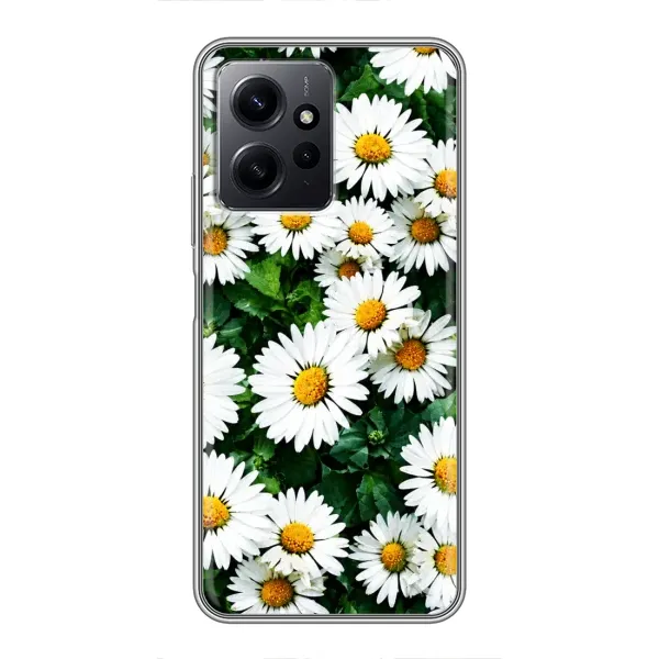 Чохол з принтом «Ромашки» для Xiaomi Redmi Note 12