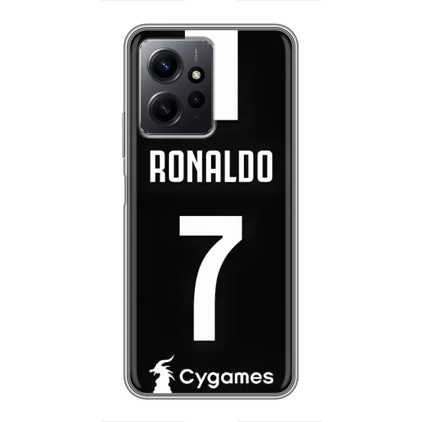 Чехол с принтом «RONALDO 7» для Xiaomi Redmi Note 12 Чехол с принтом «RONALDO 7» для Xiaomi Redmi Note 12