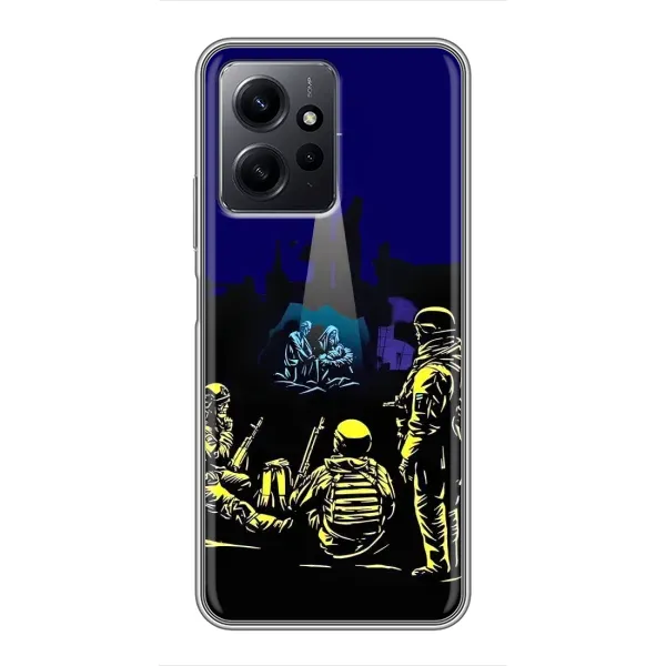 Чехол с принтом «Рождество в Украине» для Xiaomi Redmi Note 12