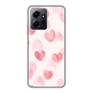 Чохол з принтом «Рожеві сердечки» для Xiaomi Redmi Note 12