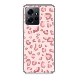 Чохол з принтом «Рожевий леопард» для Xiaomi Redmi Note 12
