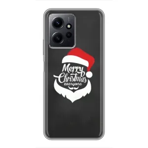 Рождественские Чехлы для Xiaomi Redmi Note 12 (VPrint) (Санта Крисмас)